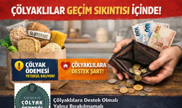 Çölyaklılar geçim sıkıntısı içinde - Kırıkkale Haber, Son Dakika Kırıkkale Haberleri