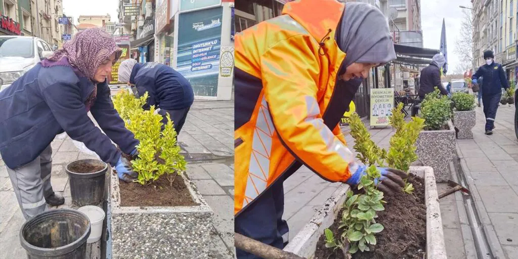 Kırıkkale sokaklarına 'Kadın Eli' değdi - Kırıkkale Haber, Son Dakika Kırıkkale Haberleri