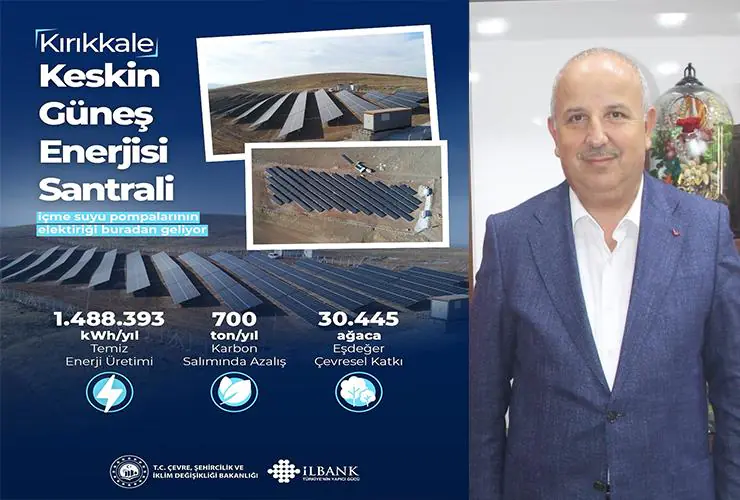 Keskin’den Güçlü Hamle: GES ile Hem Doğa Kazanıyor Hem Belediye Bütçesi Rahatlıyor - Kırıkkale Haber, Son Dakika Kırıkkale Haberleri