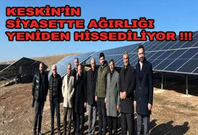 Keskin Geleceğini Güneşle Aydınlatıyor - Kırıkkale Haber, Son Dakika Kırıkkale Haberleri