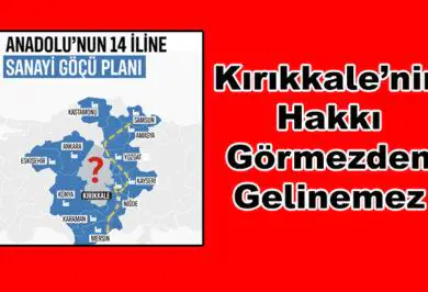 Kırıkkale Nerede ? Sanayi Havzası Listesinde Neden Yok Sayıldı - Kırıkkale Haber, Son Dakika Kırıkkale Haberleri Kırıkkale Nerede ? Sanayi Havzası Listesinde Neden Yok Sayıldı - Kırıkkale Haber, Son Dakika Kırıkkale Haberleri