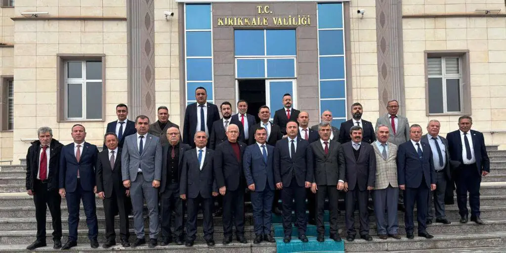 MHP heyetinden Vali Sarıibrahim&rsquo;e ziyaret - Kırıkkale Haber, Son Dakika Kırıkkale Haberleri
