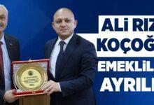 Ali Rıza Koçoğlu, emekliliğe ayrıldı - Kırıkkale Haber, Son Dakika Kırıkkale Haberleri