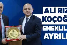 Ali Rıza Koçoğlu, emekliliğe ayrıldı - Kırıkkale Haber, Son Dakika Kırıkkale Haberleri