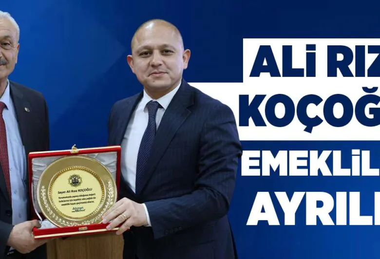 Ali Rıza Koçoğlu, emekliliğe ayrıldı - Kırıkkale Haber, Son Dakika Kırıkkale Haberleri