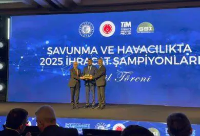 Sinerj A.Ş.’ye Savunma ve Havacılıkta İhracat Şampiyonluğu Ödülü - Kırıkkale Haber, Son Dakika Kırıkkale Haberleri