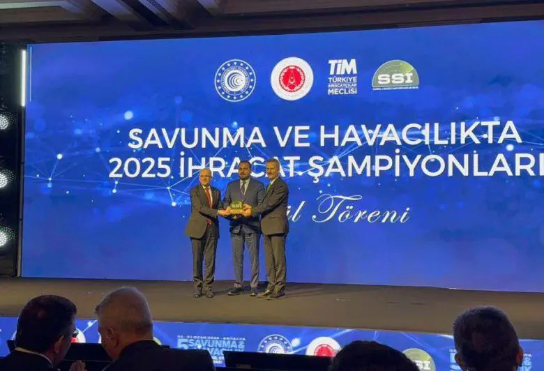 Sinerj A.Ş.’ye Savunma ve Havacılıkta İhracat Şampiyonluğu Ödülü - Kırıkkale Haber, Son Dakika Kırıkkale Haberleri Sinerj A.Ş.’ye Savunma ve Havacılıkta İhracat Şampiyonluğu Ödülü - Kırıkkale Haber, Son Dakika Kırıkkale Haberleri