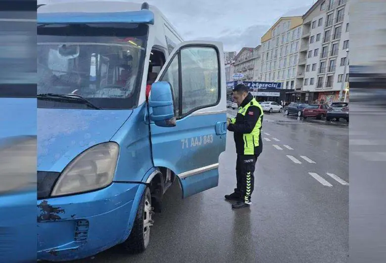Yahşihan’da toplu taşıma araçları denetimde! - Kırıkkale Haber, Son Dakika Kırıkkale Haberleri