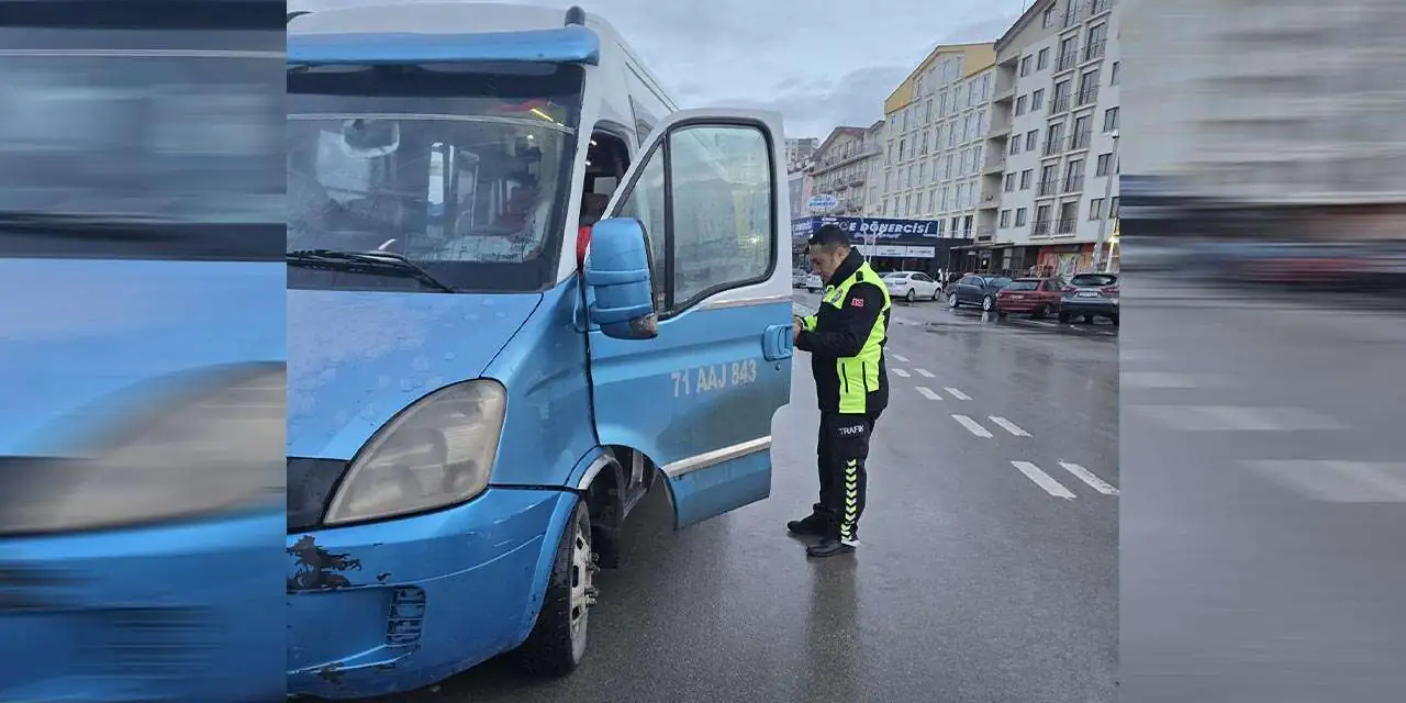 Yahşihan’da toplu taşıma araçları denetimde! - Kırıkkale Haber, Son Dakika Kırıkkale Haberleri
