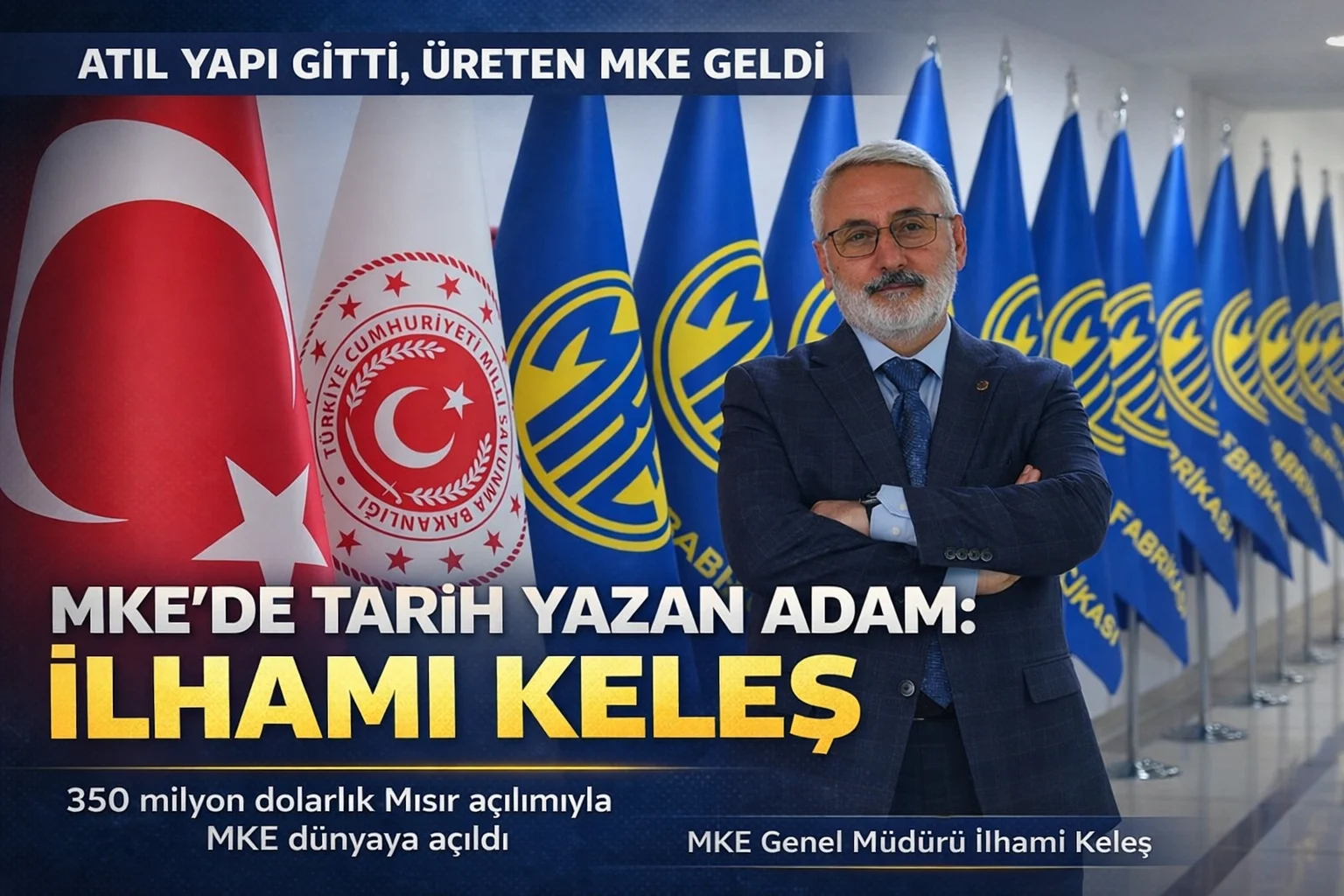 MKE'de Tarih Yazan Adam İlhami Keleş - Kırıkkale Haber, Son Dakika Kırıkkale Haberleri