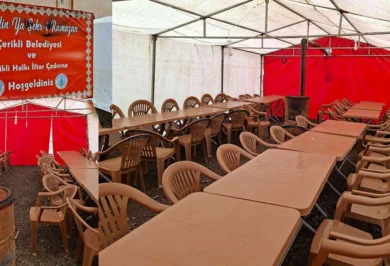 Çerikli'de köylüler ve mahalle sakinleri için iftar sofrası kuruldu - Kırıkkale Haber, Son Dakika Kırıkkale Haberleri