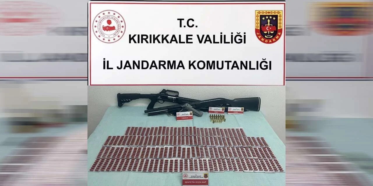 Av tüfeği, tabanca ve uyuşturucu ele geçirildi - Kırıkkale Haber, Son Dakika Kırıkkale Haberleri