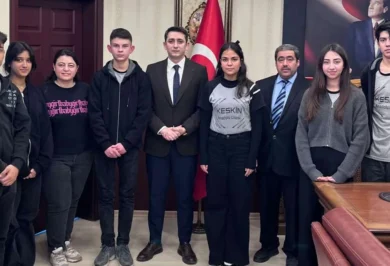 Liseli öğrenciler Kaymakam ile röportaj yaptı - Kırıkkale Haber, Son Dakika Kırıkkale Haberleri