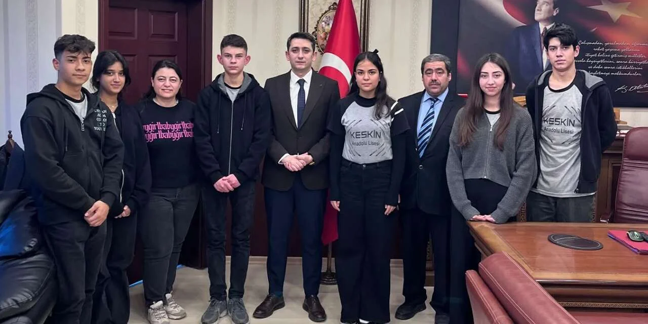 Liseli öğrenciler Kaymakam ile röportaj yaptı - Kırıkkale Haber, Son Dakika Kırıkkale Haberleri