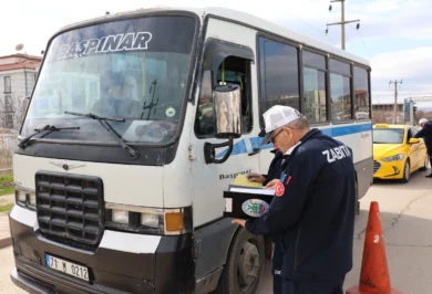 Minibüs servis ve taksiciler mercek altında - Kırıkkale Haber, Son Dakika Kırıkkale Haberleri