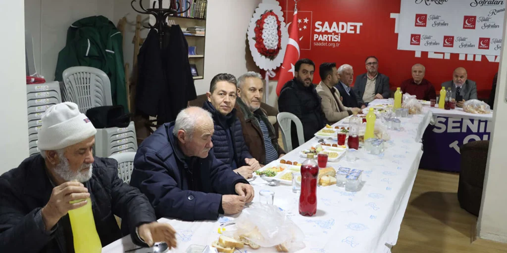 Saadet Partisi&rsquo;nden iftarda &lsquo;Adalet Sofrası&rsquo; - Kırıkkale Haber, Son Dakika Kırıkkale Haberleri