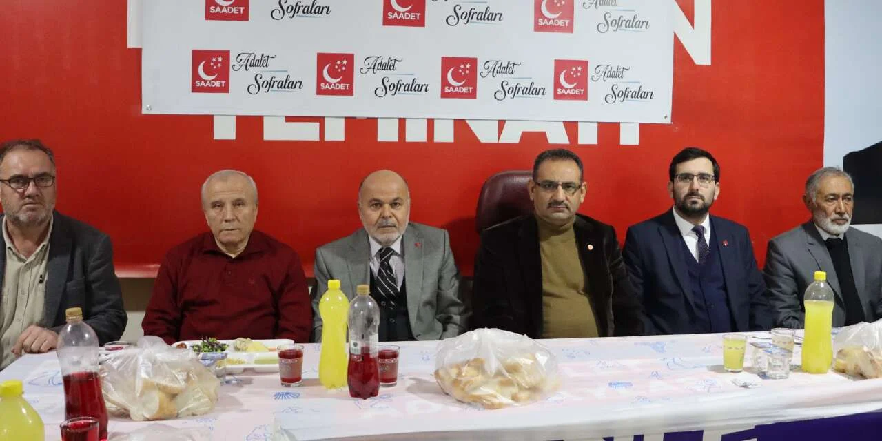 Saadet Partisi’nden iftarda ‘Adalet Sofrası’ - Kırıkkale Haber, Son Dakika Kırıkkale Haberleri