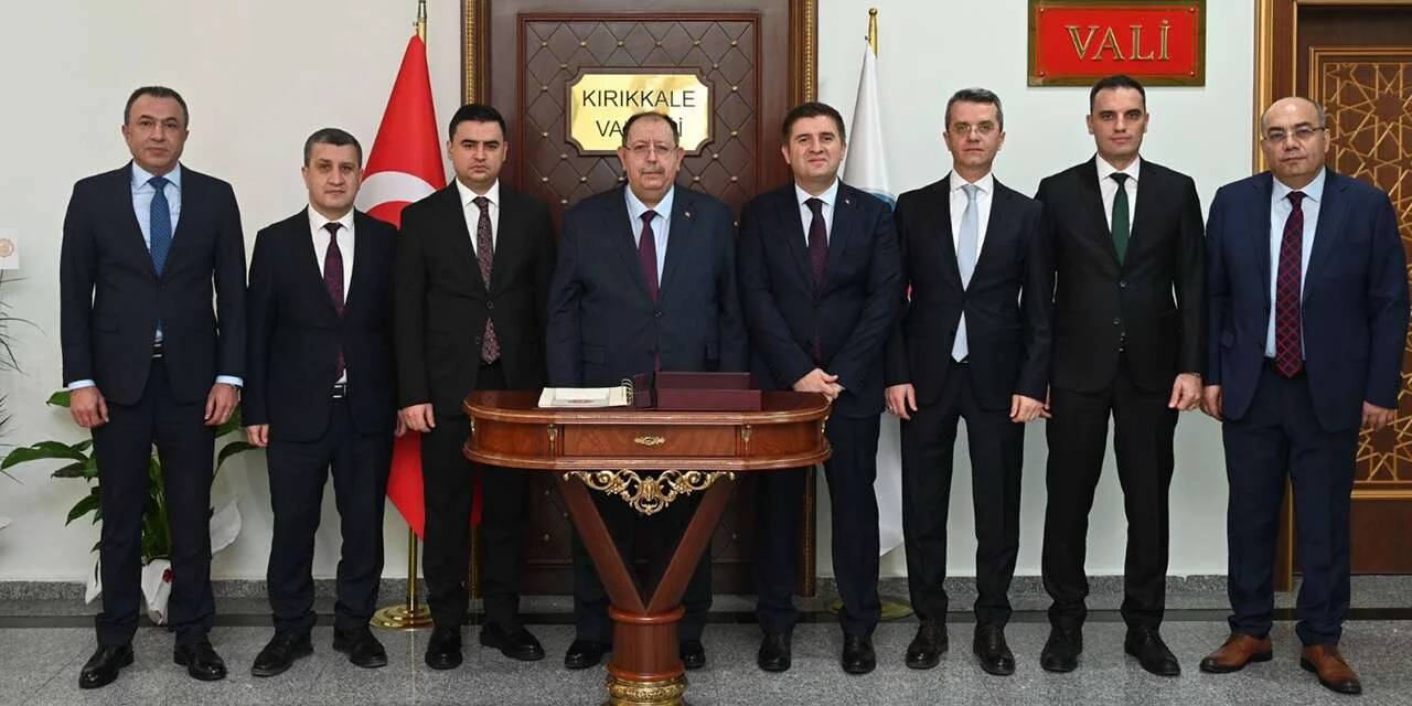 YSK Başkanı Yener’den Vali Sarıibrahim’e ziyaret - Kırıkkale Haber, Son Dakika Kırıkkale Haberleri