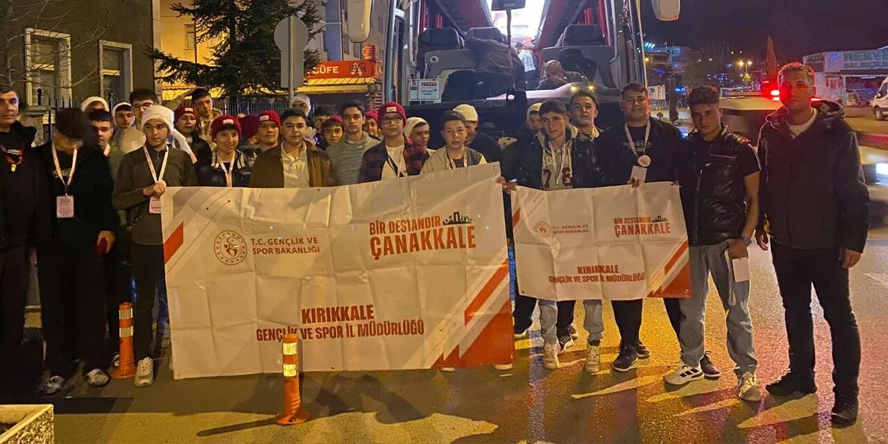 Kırıkkaleli gençler destanın yazıldığı şehir için yola çıktı - Kırıkkale Haber, Son Dakika Kırıkkale Haberleri
