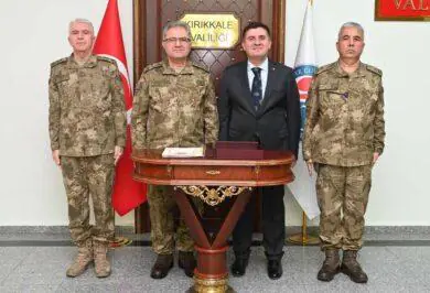 Komutan Tokel’den Vali Sarıibrahim’e ziyaret - Kırıkkale Haber, Son Dakika Kırıkkale Haberleri