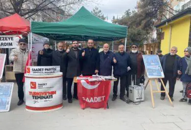saadet 1 390x266 - Saadet Partisi, Kırıkkale’de Necmettin Erbakan’ı andı