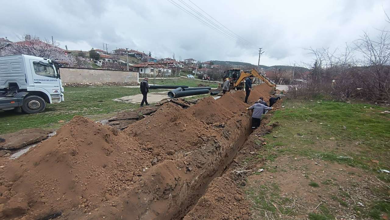 Selim Özer Mahallesi’ne 200 Metre Sellik Hattı - Kırıkkale Haber, Son Dakika Kırıkkale Haberleri