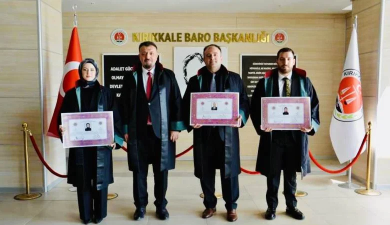Kırıkkale’de Genç Avukatlar Ruhsatlarını Aldı - Kırıkkale Haber, Son Dakika Kırıkkale Haberleri
