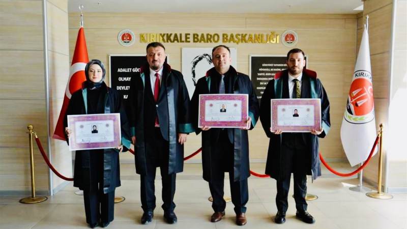 Kırıkkale’de Genç Avukatlar Ruhsatlarını Aldı - Kırıkkale Haber, Son Dakika Kırıkkale Haberleri