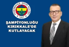 Fenerbahçe Başkan Vekili Recep Uzelli Şampiyonluğu Kırıkkalede Kutlayacağız - Kırıkkale Haber, Son Dakika Kırıkkale Haberleri