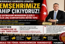 Hemşerimiz Ayaş Kaymakamı Muharrem Eligül Yanlız Değildir - Kırıkkale Haber, Son Dakika Kırıkkale Haberleri