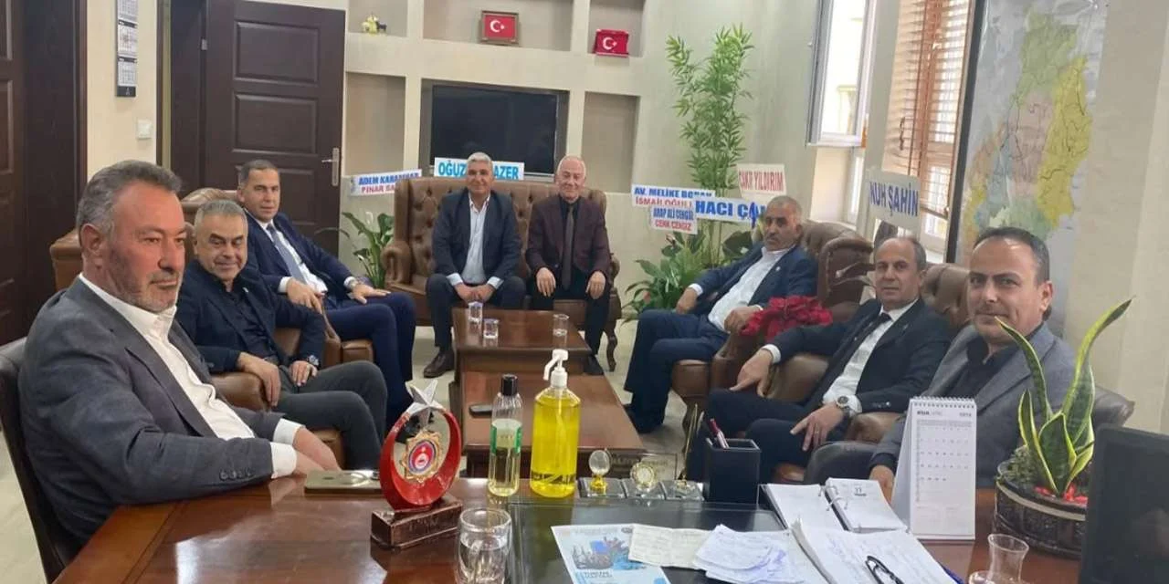 üseyin Ceylan üç Belediye Başkanını ağırladı - Kırıkkale Haber, Son Dakika Kırıkkale Haberleri