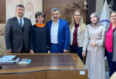 Keskin Meslek Lisesi İdarecilerinden Keskin Müftülüğüne Ziyaret - Kırıkkale Haber, Son Dakika Kırıkkale Haberleri