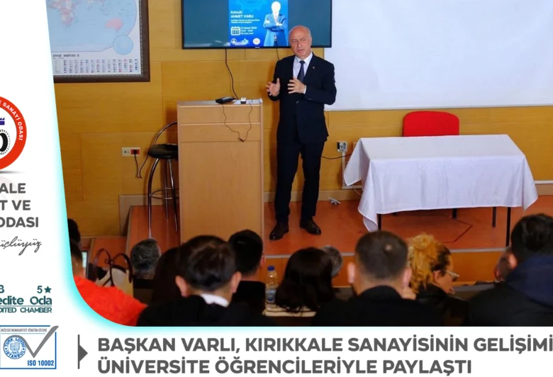 İmalat sektöründe ara eleman krizi: Çözüm KTSO'dan geldi - Kırıkkale Haber, Son Dakika Kırıkkale Haberleri