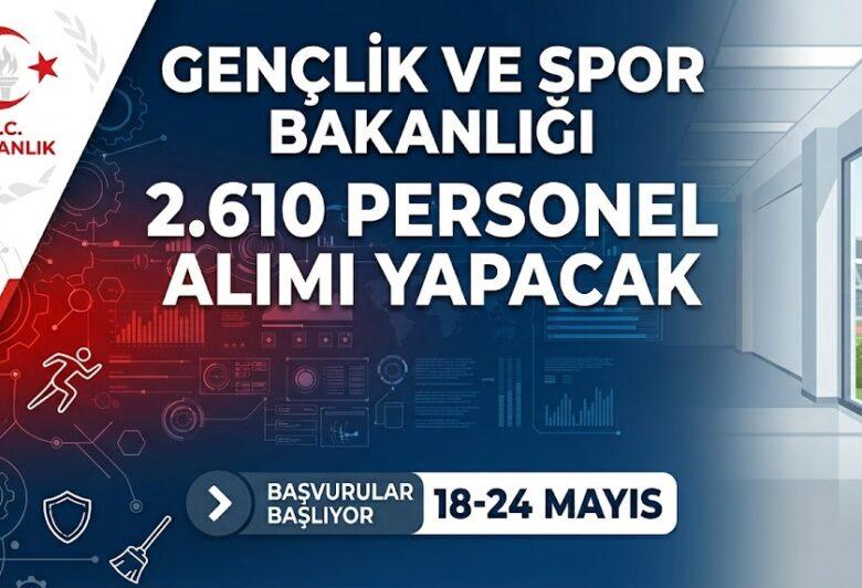 Gençlik ve Spor Bakanlığı Personel Alımı İlanı: Kadro Dağılımı ve Başvuru Şartları Açıklandı - Kırıkkale Haber, Son Dakika Kırıkkale Haberleri Gençlik ve Spor Bakanlığı Personel Alımı İlanı: Kadro Dağılımı ve Başvuru Şartları Açıklandı - Kırıkkale Haber, Son Dakika Kırıkkale Haberleri