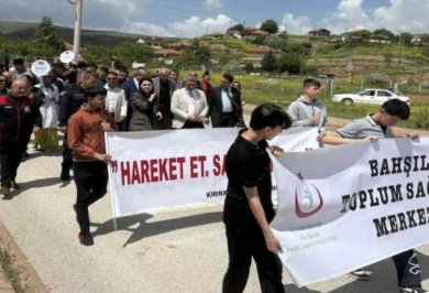 Sağlıklı Yaşam İçin Bahşılı’da Yürüyüş - Kırıkkale Haber, Son Dakika Kırıkkale Haberleri