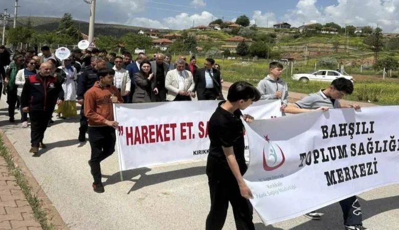 Sağlıklı Yaşam İçin Bahşılı’da Yürüyüş - Kırıkkale Haber, Son Dakika Kırıkkale Haberleri