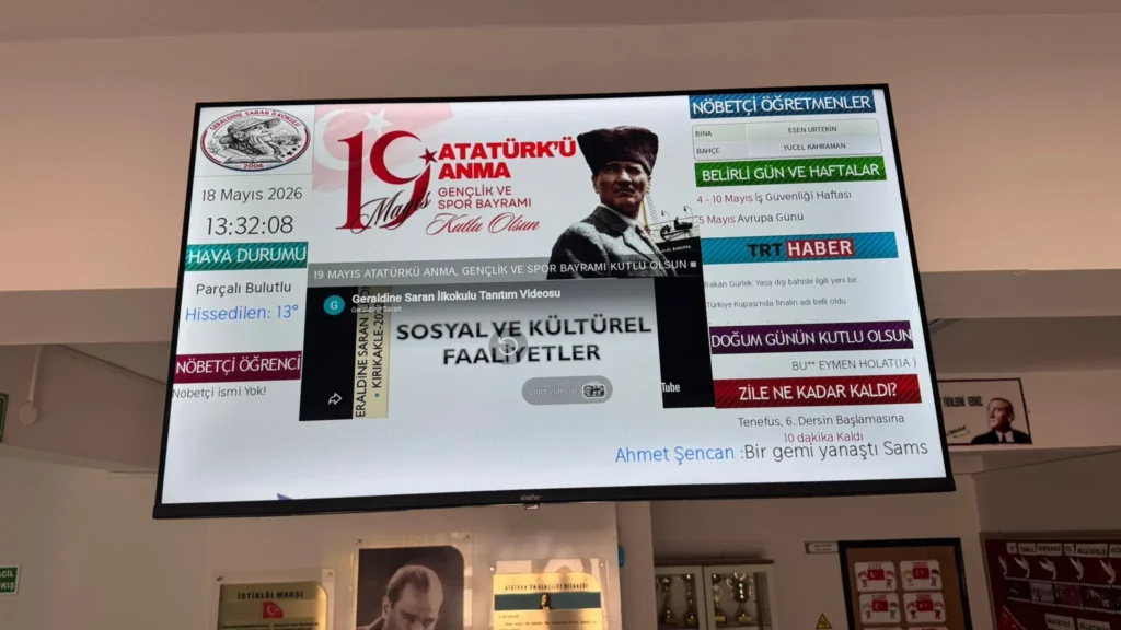 Geraldine Saran İlkokulu'nda Dijital D&ouml;n&uuml;ş&uuml;m Hamlesi - Kırıkkale Haber, Son Dakika Kırıkkale Haberleri