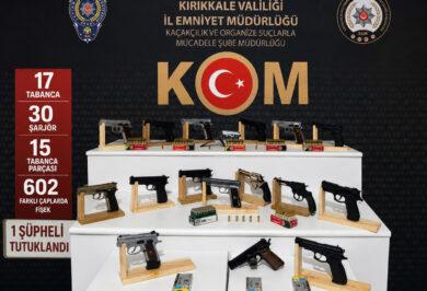 Kırıkkale’de Silah Operasyonu: 17 Tabanca Ele Geçirildi - Kırıkkale Haber, Son Dakika Kırıkkale Haberleri