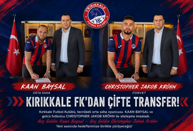Kırıkkale FK’dan Çifte Transfer Hamlesi: Orta Sahaya Tecrübe, Hücuma Güç - Kırıkkale Haber, Son Dakika Kırıkkale Haberleri