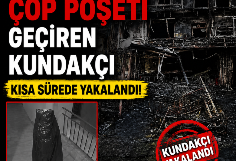 Kafasına Çöp Poşeti Geçiren Kundakçı Kısa Sürede Yakalandı - Kırıkkale Haber, Son Dakika Kırıkkale Haberleri