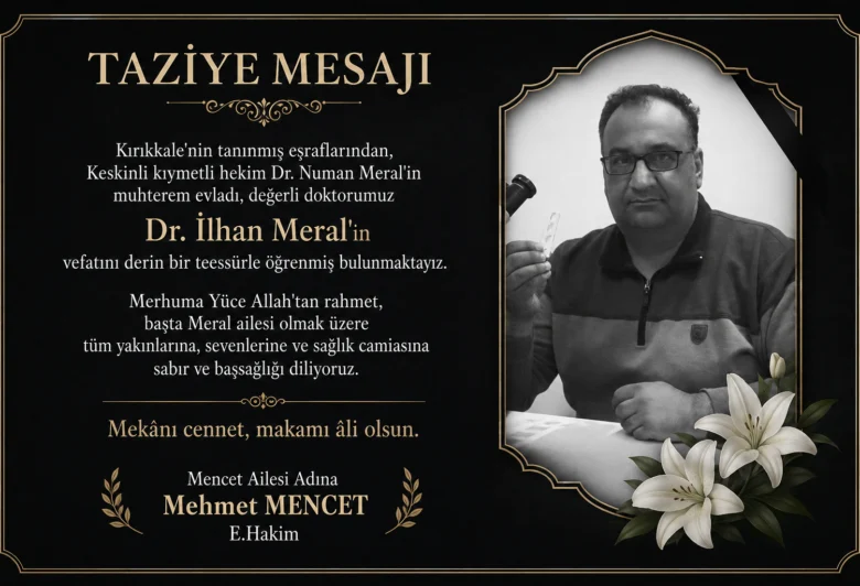 TAZİYE MESAJI - Kırıkkale Haber, Son Dakika Kırıkkale Haberleri TAZİYE MESAJI - Kırıkkale Haber, Son Dakika Kırıkkale Haberleri