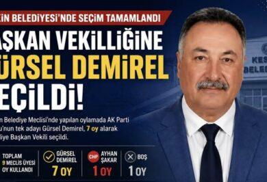 Keskin Belediye Başkan Vekilliğine Gürsel Demirel Seçildi - Kırıkkale Haber, Son Dakika Kırıkkale Haberleri Keskin Belediye Başkan Vekilliğine Gürsel Demirel Seçildi - Kırıkkale Haber, Son Dakika Kırıkkale Haberleri