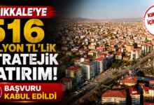 Kırıkkale’ye 516 Milyon TL’lik stratejik yatırım - Kırıkkale Haber, Son Dakika Kırıkkale Haberleri