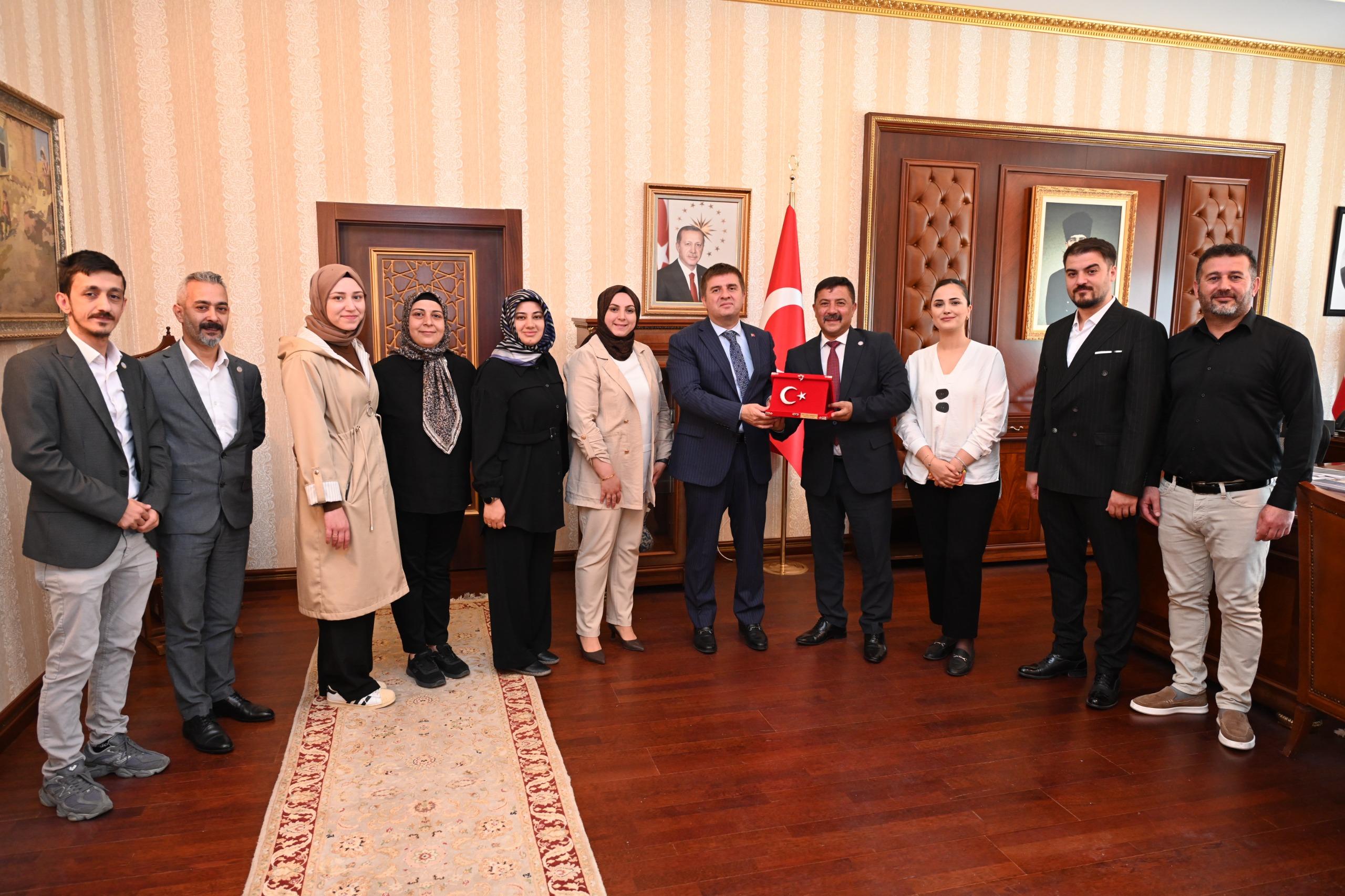 Genç Sağlık Sendikası’ndan Valiye Ziyaret - Kırıkkale Haber, Son Dakika Kırıkkale Haberleri