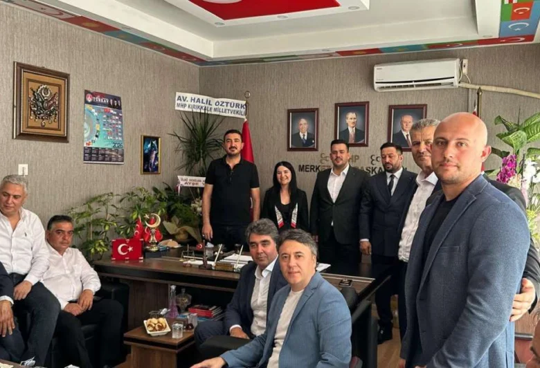 İş Dünyası ile Siyaset Aynı Masada: Emrah Doğan'dan MHP'ye Ziyaret - Kırıkkale Haber, Son Dakika Kırıkkale Haberleri İş Dünyası ile Siyaset Aynı Masada: Emrah Doğan'dan MHP'ye Ziyaret - Kırıkkale Haber, Son Dakika Kırıkkale Haberleri
