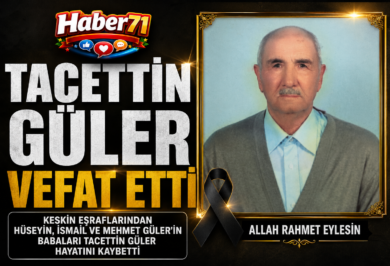 Keskin Eşraflarından Tacettin Güler Hayatını Kaybetti - Kırıkkale Haber, Son Dakika Kırıkkale Haberleri Keskin Eşraflarından Tacettin Güler Hayatını Kaybetti - Kırıkkale Haber, Son Dakika Kırıkkale Haberleri