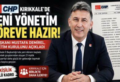 CHP Kırıkkale’de Yeni Yönetim Belli Oldu - Kırıkkale Haber, Son Dakika Kırıkkale Haberleri CHP Kırıkkale’de Yeni Yönetim Belli Oldu - Kırıkkale Haber, Son Dakika Kırıkkale Haberleri