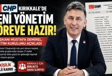 CHP Kırıkkale’de Yeni Yönetim Belli Oldu - Kırıkkale Haber, Son Dakika Kırıkkale Haberleri CHP Kırıkkale’de Yeni Yönetim Belli Oldu - Kırıkkale Haber, Son Dakika Kırıkkale Haberleri