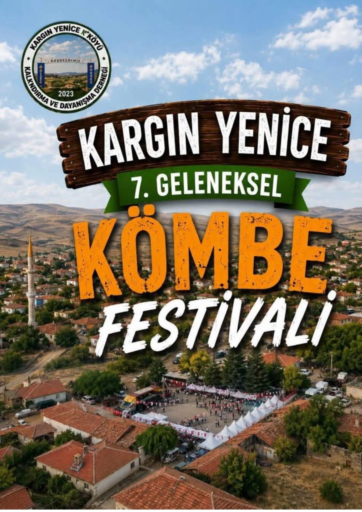 KARGIN YENİCE'DE KÖMBE FESTİVALİ COŞKUSU BAŞLIYOR - Kırıkkale Haber, Son Dakika Kırıkkale Haberleri