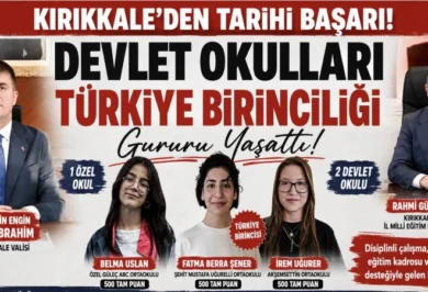 Devlet Okulları Kırıkkale’ye Çifte Türkiye Birinciliği Gururu Yaşattı - Kırıkkale Haber, Son Dakika Kırıkkale Haberleri Devlet Okulları Kırıkkale’ye Çifte Türkiye Birinciliği Gururu Yaşattı - Kırıkkale Haber, Son Dakika Kırıkkale Haberleri